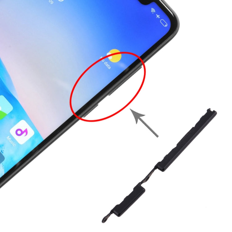 Tasti laterali per Xiaomi Redmi Note 6 Pro, For Redmi Note 6 Pro Tasti laterali per Xiaomi Redmi Note 6 Pro, For Redmi Note 6 Pro